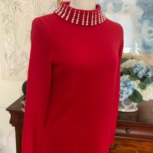 TALBOTS  SWEATER with EMBELLISHMENTS